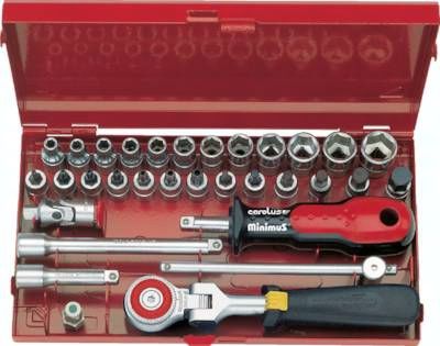 Steckschlüsselsatz 1/4" 32 teilig