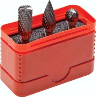 HM-Frässtiftsatz, 3-tlg. 10 mm, Mini-Box