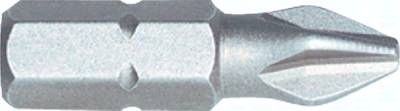 Bit, 1/4" (6,3mm), PH1, Standard