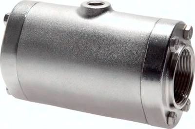 Quetschventil, G 1 1/4", Edelstahl