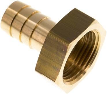 Aufschraub-Schlauchtülle G 1"-19mm, 16 bar Messing