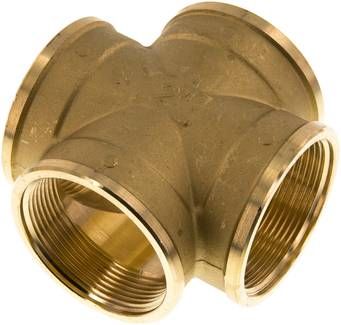 Kreuzstück G 2" (IG), 16 bar Messing