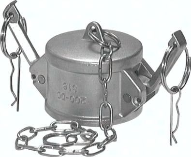 Kamlock-Verschlusskappe (DC) 1", Aluminium