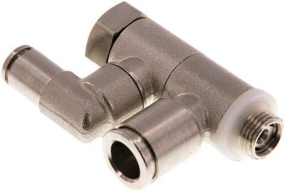 Stoppverschraubung G 1/8"-8, mit Handnotbetätigung IQS-MSV