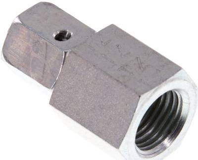 Manometer-Schneidringverschr. 6 L-G 1/4", Stahl verzinkt