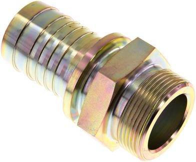 Gewindetülle, Sicherungsbund G 1 1/2"-38mm, Stahl verzinkt