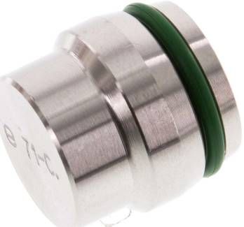 Verschlussstopfen ohne Mutter 18 L, 1.4571