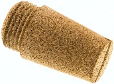 Schalldämpfer G 1/2", Sinterbronze