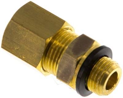 Gerade Klemmringverschraubung G 1/8"-8mm, Messing