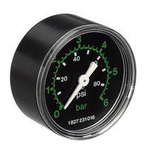 Rexroth Aventics 1827231015 Pneumatik Rohrfeder-Manometer Druckluft Uhr PG1-SNL 