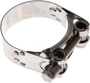 20mm Gelenkbolzenschelle, 51 - 55mm, 1.4301 (W4)