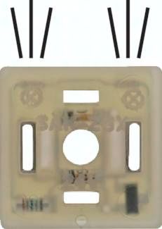 Leuchtende Dichtung, 12 - 24 V AC/DC, Größe 0 (Industrienorm C)