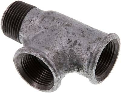 LE-Einschraubstück Rp 3/4"(IG)-R 3/4"(AG), 25 bar Temperguss verzinkt