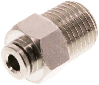 Gerader Steckanschluss R 1/4"-4mm, IQS-MSV (Hochtemperatur)