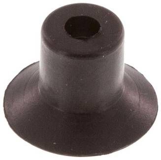 Flachsauger, P-Serie, 16,5x2,0mm, CR (schwarz)