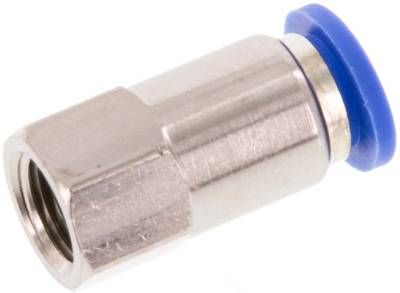Steckanschluss m. Innengew. G 1/8"-8mm, IQS-Standard