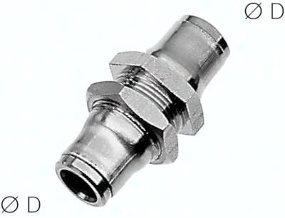 Schott-Steckanschluss 4mm, Baureihe Edelstahl