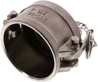 Sicherheits-Kamlock-Ver-schlusskappe (DC) 2 1/2", ES