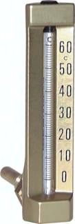 Maschinenthermometer (150mm) waagerecht/0 - 100°C/63mm