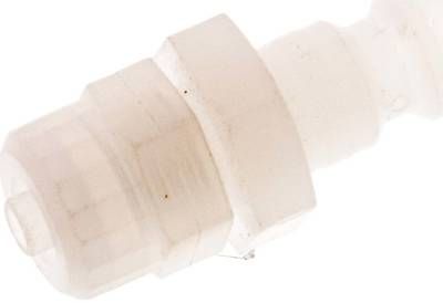Kupplungsstecker (NW5) 6 x 4 (CK-Anschluss) mm Schlauch, PVDF