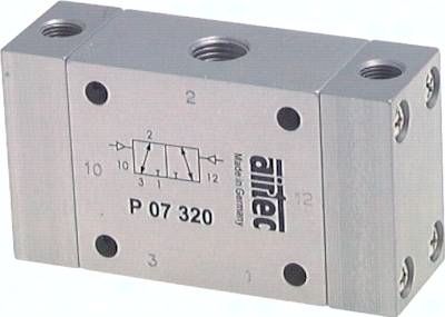 3/2-Wege Pneumatikimpuls-ventil, G 1/2"