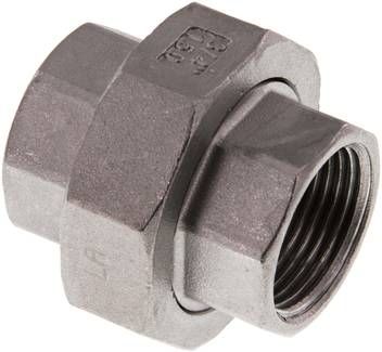 Verschraubung kon. dichtend Rp 3/4" (IG),16 bar 1.4408