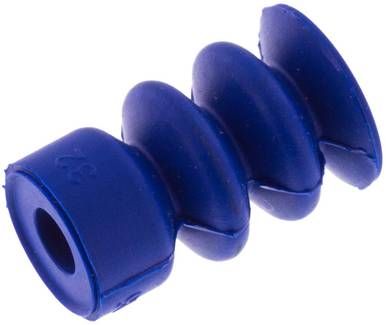 Balgsauger, 2,5-fach, 14,0x10mm, Polyurethan (blau)