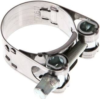 18mm Gelenkbolzenschelle, 34 - 37mm, 1.4016 (W2)