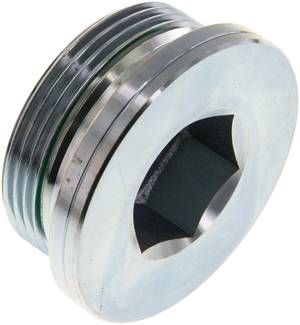 HD-Verschlussstopfen Innenskt. G 1 1/2", Stahl verzinkt