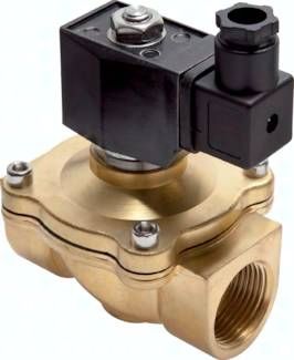 2/2-Wege MS-Magnetventil G 2", 0-6/10 (DC/AC) bar, NC