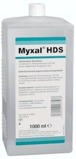 Handdesinfektion MYXAL HDS, 1 ltr. Euroflasche