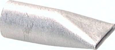 Flachdüse Aluminium, M 12 x 1-Kühlmittelschlauch