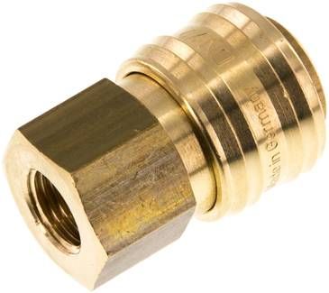 Kupplungsdose (NW7,2) G 1/4"(IG), Messing