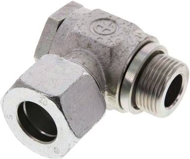 Winkel-Schwenkverschraubung 20 S-G 3/4", Stahl verzinkt