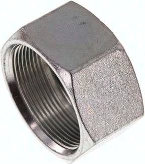 Überwurfmutter f. Schneidring-verschr. 38 S, Stahl verzinkt