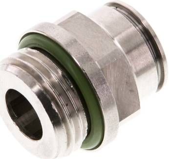 Gerader Steckanschluss G 1/2"-12mm, IQS-Edelstahl