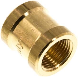 Rundmuffe G 3/8"-G 3/8", 16 bar Messing