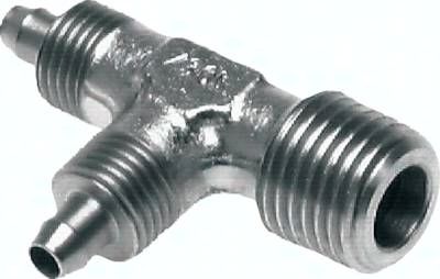 LE-Gewindestück R 1/8"-10 x 8mm, 1.4305 ohne Muttern
