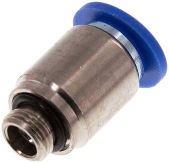 Gerader Steckanschluss G 1/8"-10mm, IQS-Standard m. Innens.