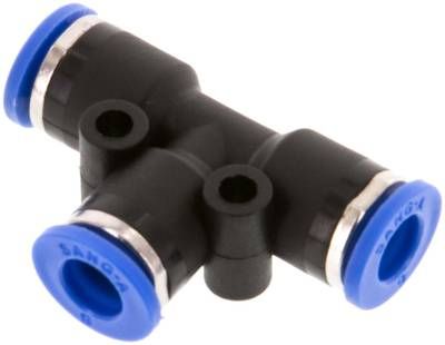 T-Steckanschluss 6mm-6mm, IQS-Standard