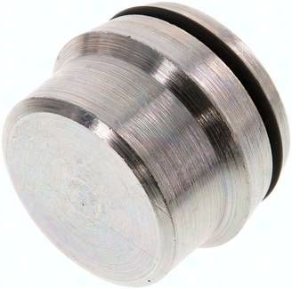 Verschlussstopfen ohne Mutter 35 L, Stahl verzinkt