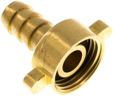 2/3-Schlauchtülle, mit Mutter G 1/2"-10mm, gerade