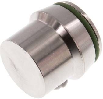 Verschlussstopfen ohne Mutter 22 L, 1.4571