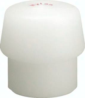 Simplex-Schonhammer, Ø 60 mm Schlageinsatz, Nylon, weiß