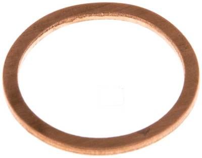 Dichtring aus Kupfer, für G 1/ 2b" (21,2x25,9x1,5 mm)
