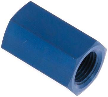 Muffe G 1/8"-G 1/8", 16 bar Aluminium