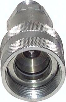 Schraubkupplung 700 bar,NPT 3/8" (AG) ,Muffe inkl. Staubkappe (Für Einsatz am Zy