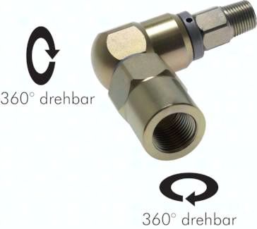L (2 Achsen)-Drehverschrau-bung R 3/8"(AG)-Rp 3/8"(IG)