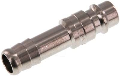 Kupplungsstecker (NW7,2) 9mm Schlauch, Edelstahl