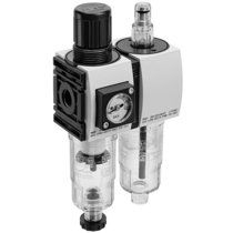 Aventics R412014672 Wartungseinheit, 2-teilig, Serie AS1-ACD